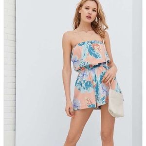 Kimchi Blue Palm Beach Romper